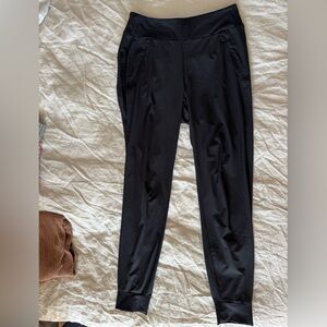 Athleta black “nice” joggers, size Medium tall